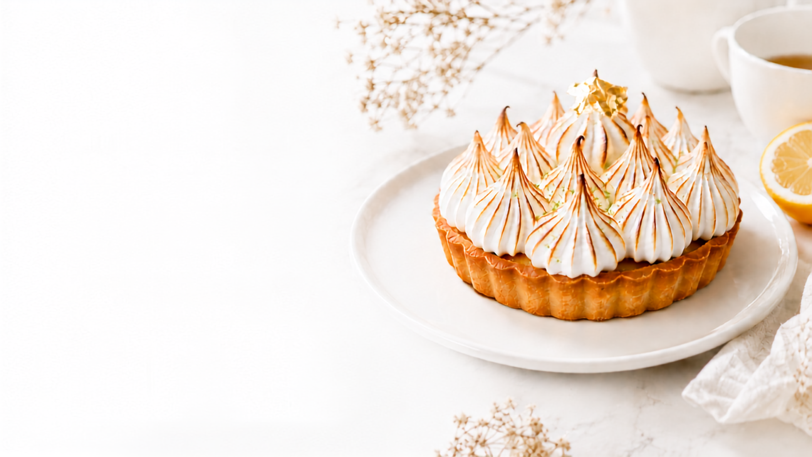 Lemon meringue tart